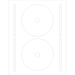 WL-5625  label template vector clip art